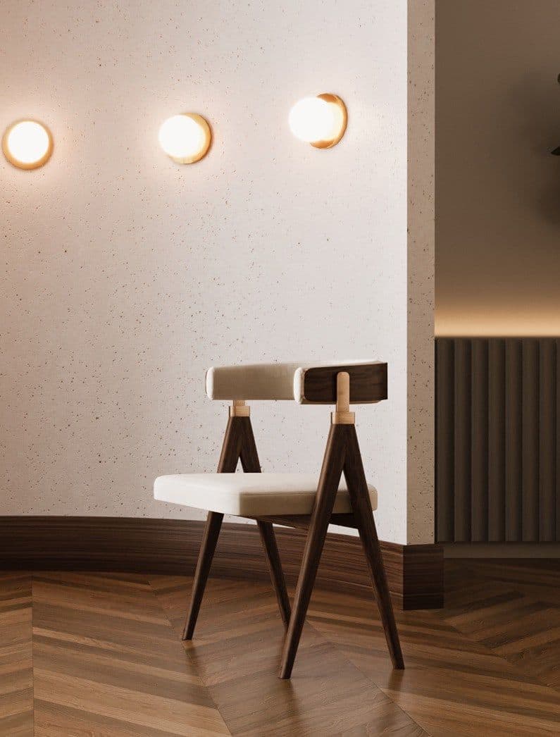 Chairs — Dining and occasional chairs with refined lines.
