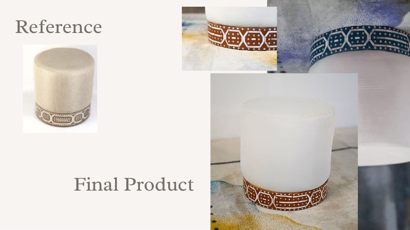 Custom furniture reference and final product 25