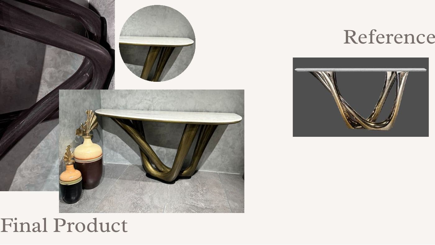Custom furniture reference and final product 29