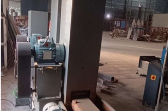 Automatic Flat Buffing M/C — OSIMIRI in-house metal machinery