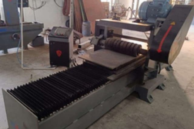 Automatic Sheet Buffing M/C — OSIMIRI in-house metal machinery