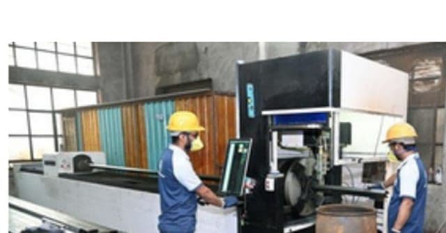 CNC Pipe Laser Cutting M/C — OSIMIRI in-house metal machinery