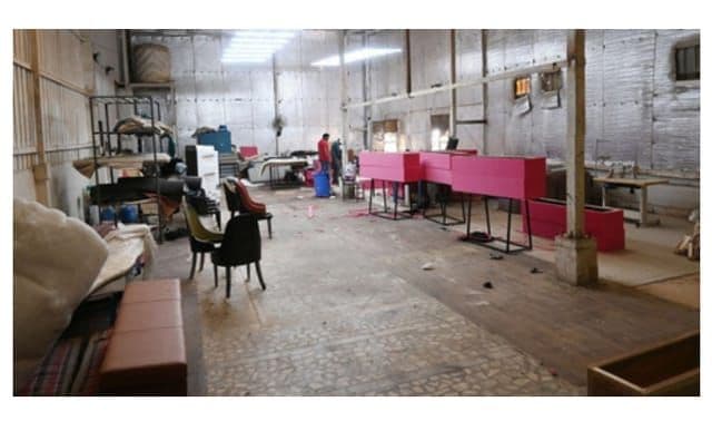 Upholstery Floor — OSIMIRI in-house upholstery department