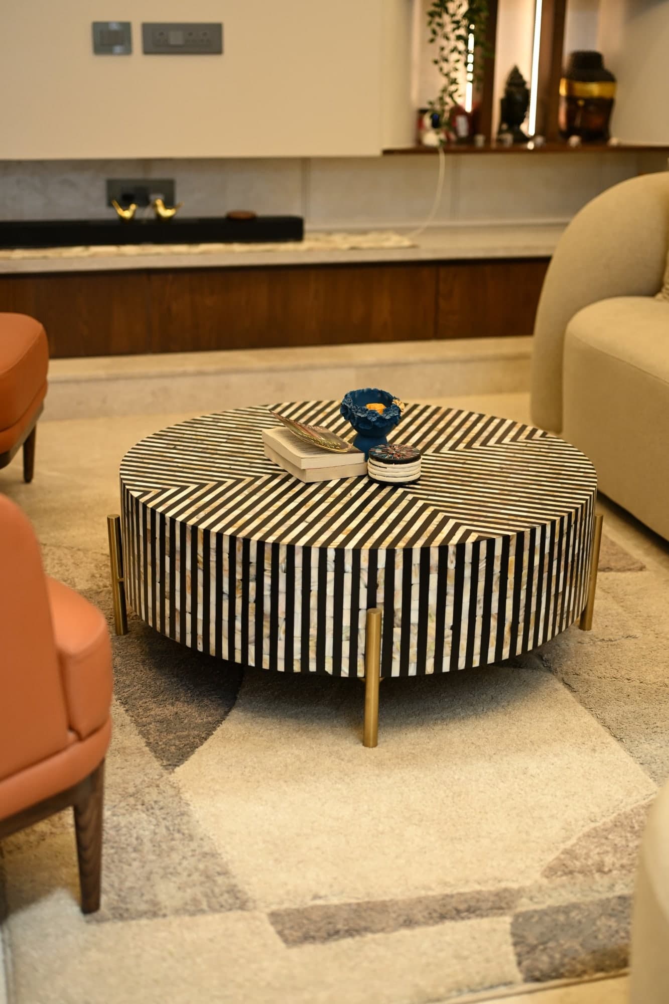 Noir Marble Coffee Table