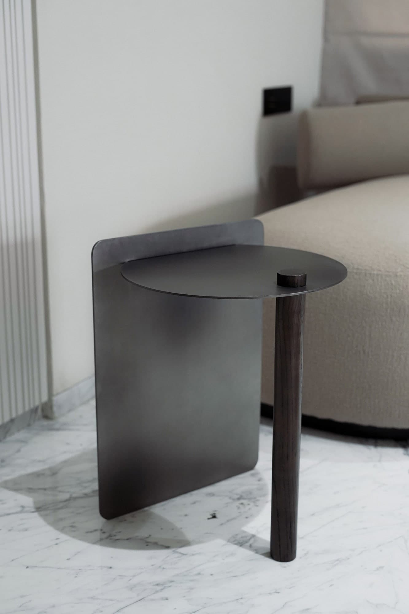 Chrome Side Table